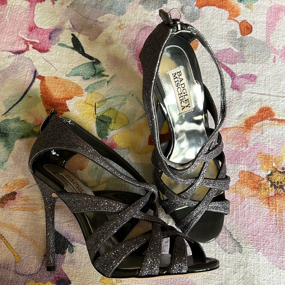 Badgley Mischka high heeled sandals. - Picture 2 of 2